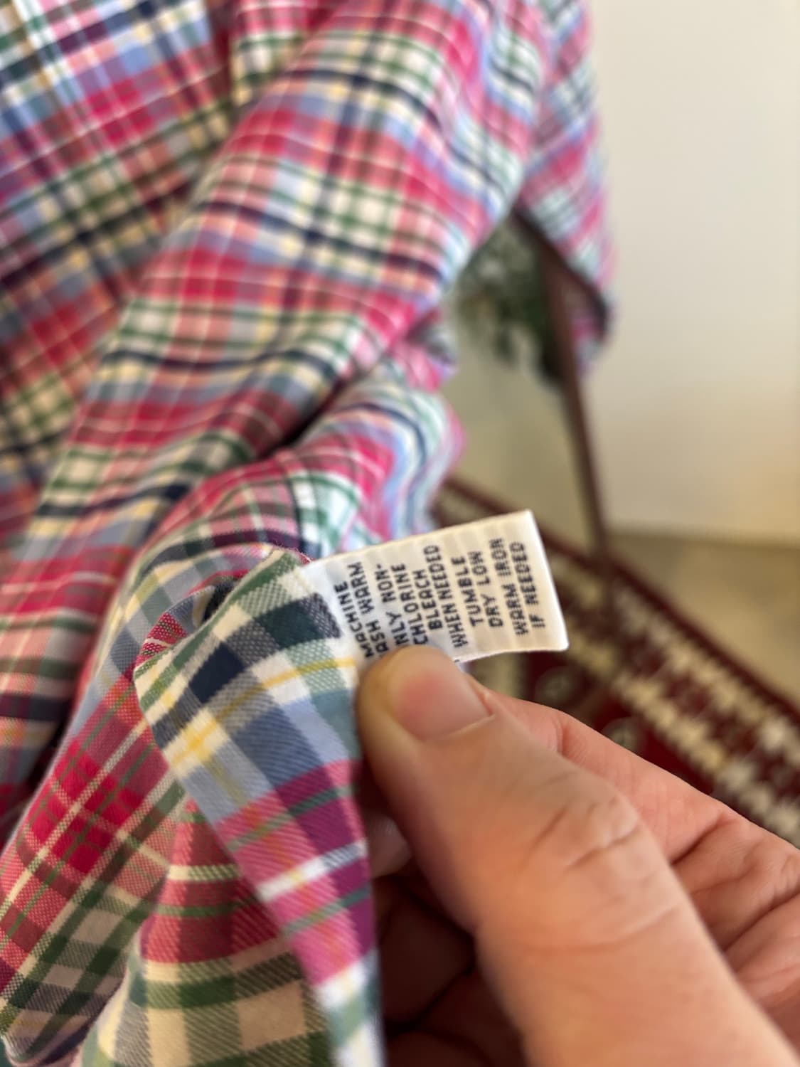 폴로 랄프로렌 체크 셔츠 상품이미지5