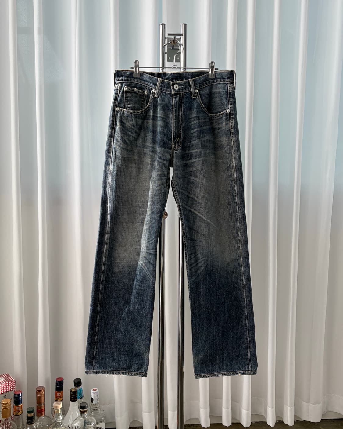 [31인치]리바이스 00s 빈티지 워시드 데님 팬츠 상품이미지1