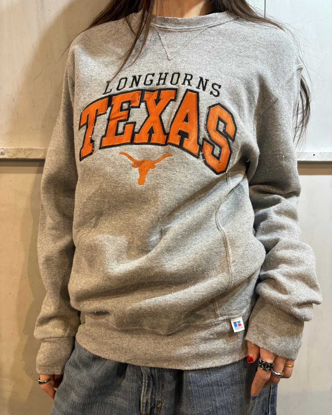 90s RUSSELL y2k grunge purple sweats 상품이미지3