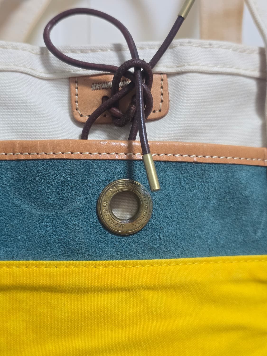 Masterpiece 마스터피스 레더 캔버스 토트백 상품이미지8