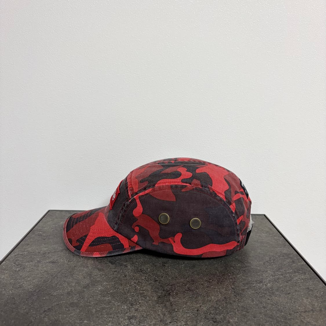 (OS) 슈프림 박스로고 캠프캡 모자 23SS 밀리터리 카모 레드 상품이미지2