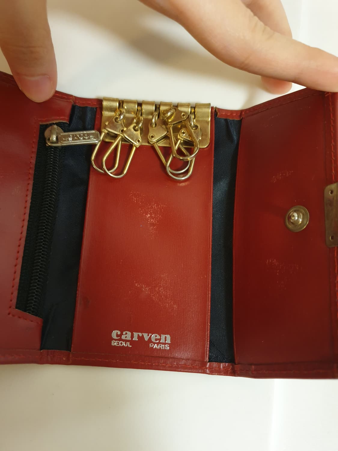 정품) 까르뱅 빈티지 키케이스 키홀더 키커버 상품이미지9