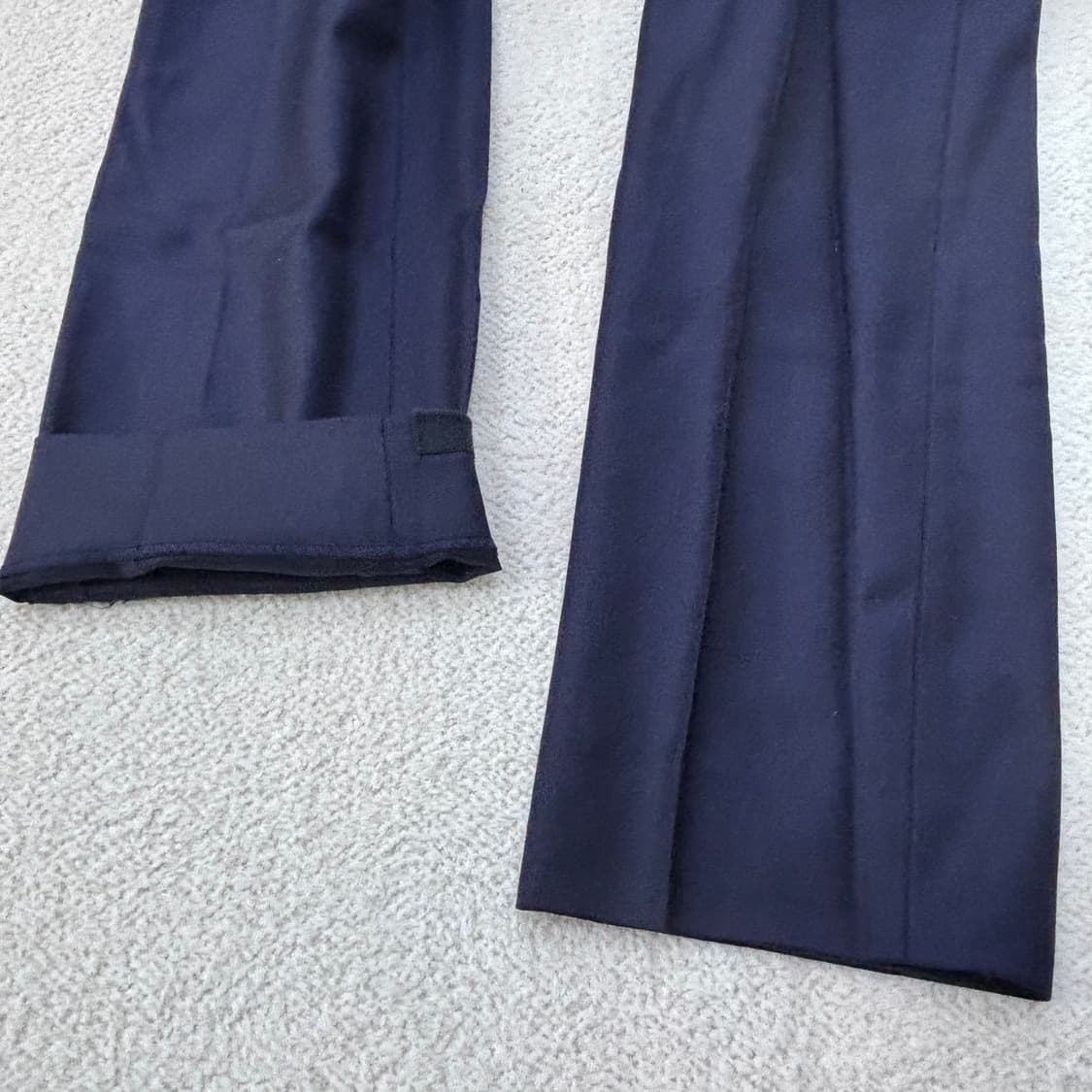 46R 구찌 슈트 바지 팬츠 네이비 0306E 상품이미지10