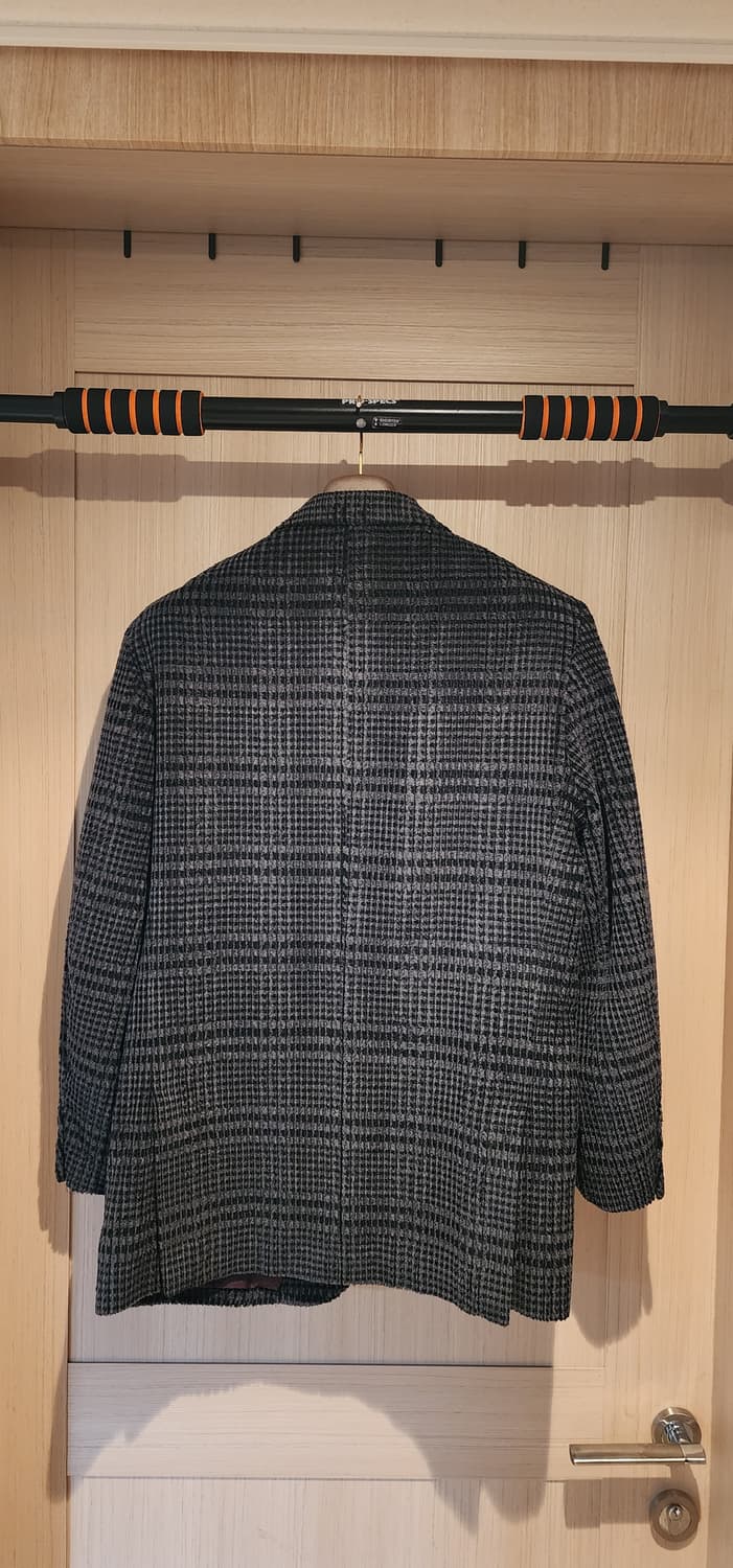 그레이/블랙 모직 자켓 M 상품이미지2