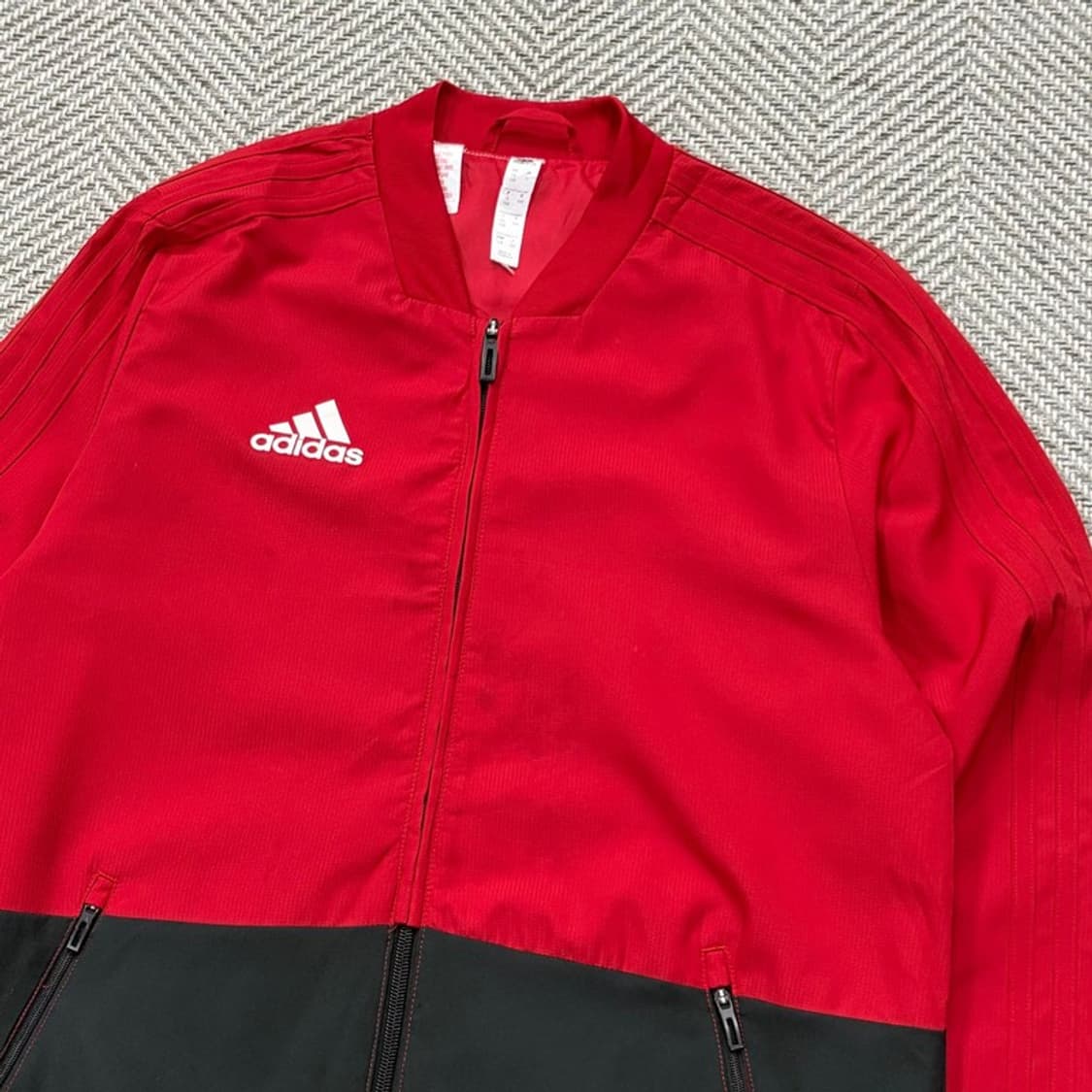 아디다스 배색 집업 v2197 상품이미지3