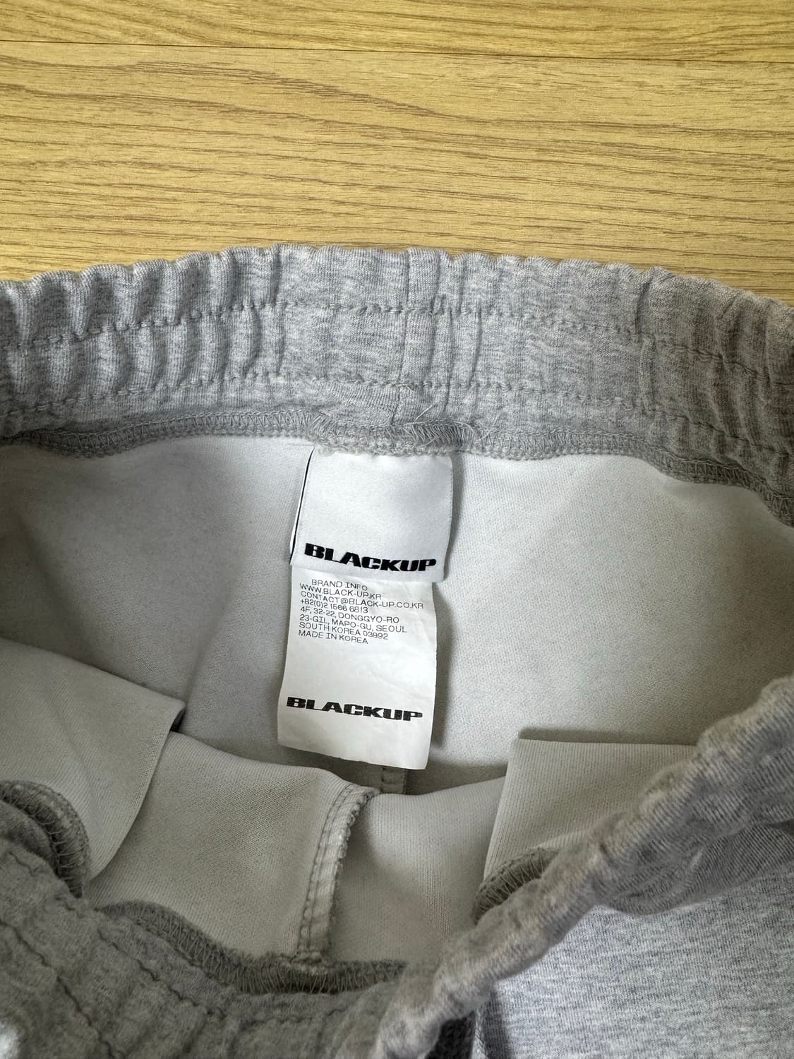 블랙업 비엔트 부츠컷 밴딩 팬츠 숏버전 S 상품이미지6