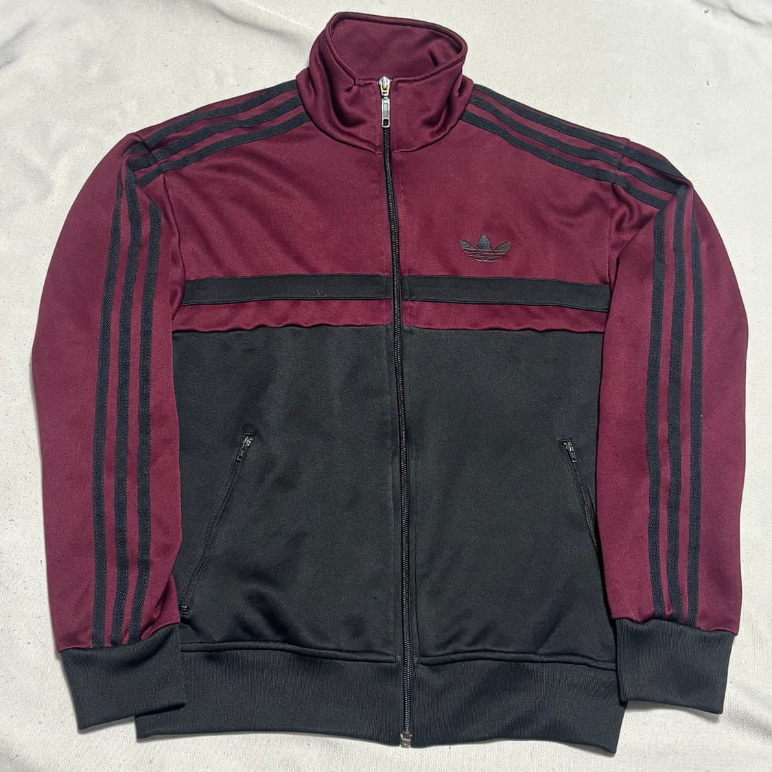 S 아디다스 파이어버드 와인 트랙탑 상품이미지2