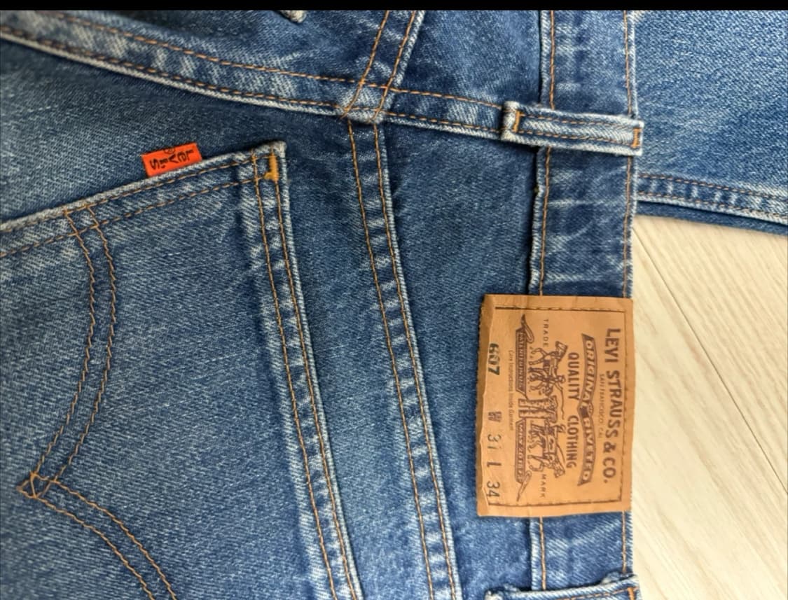 리바이스 607 오렌지탭 상품이미지2