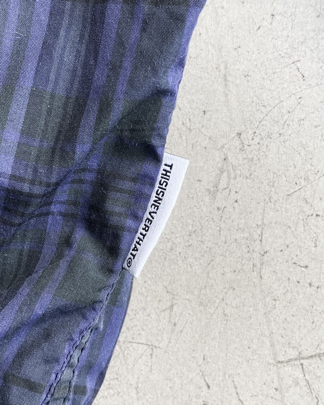 디스이즈네버댓 21F/W 코듀라 체크 스윙탑 자켓 상품이미지7