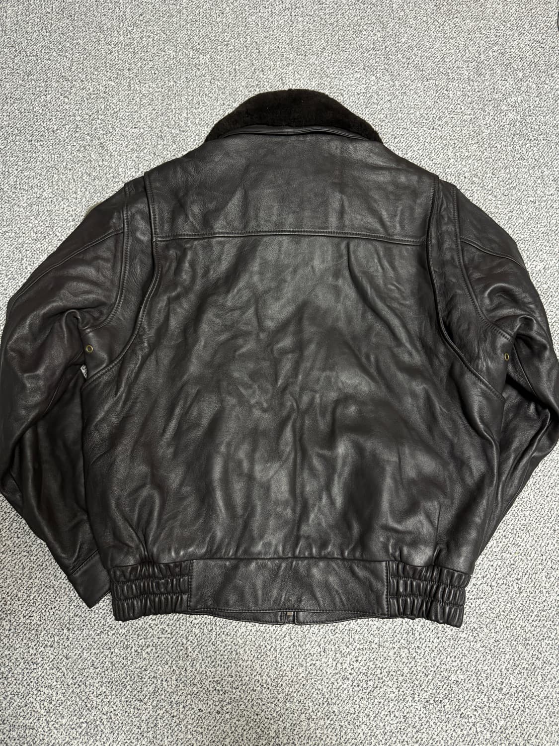 육군 조종사용 리얼레더 A-2 가죽자켓 100 새상품 데드스탁 상품이미지2