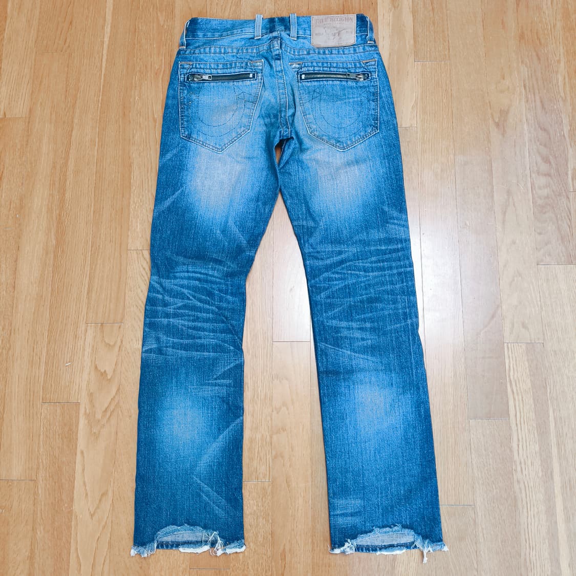 [31, Made in USA] 트루릴리전 지퍼 포켓 진 상품이미지4