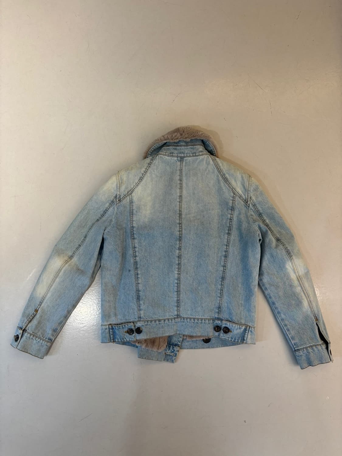 Maxmara Fur Denim Jacket 상품이미지4