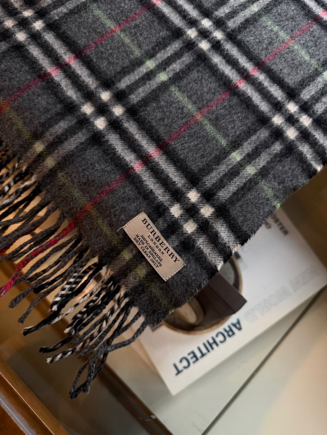 버버리 캐시미어 머플러 상품이미지8