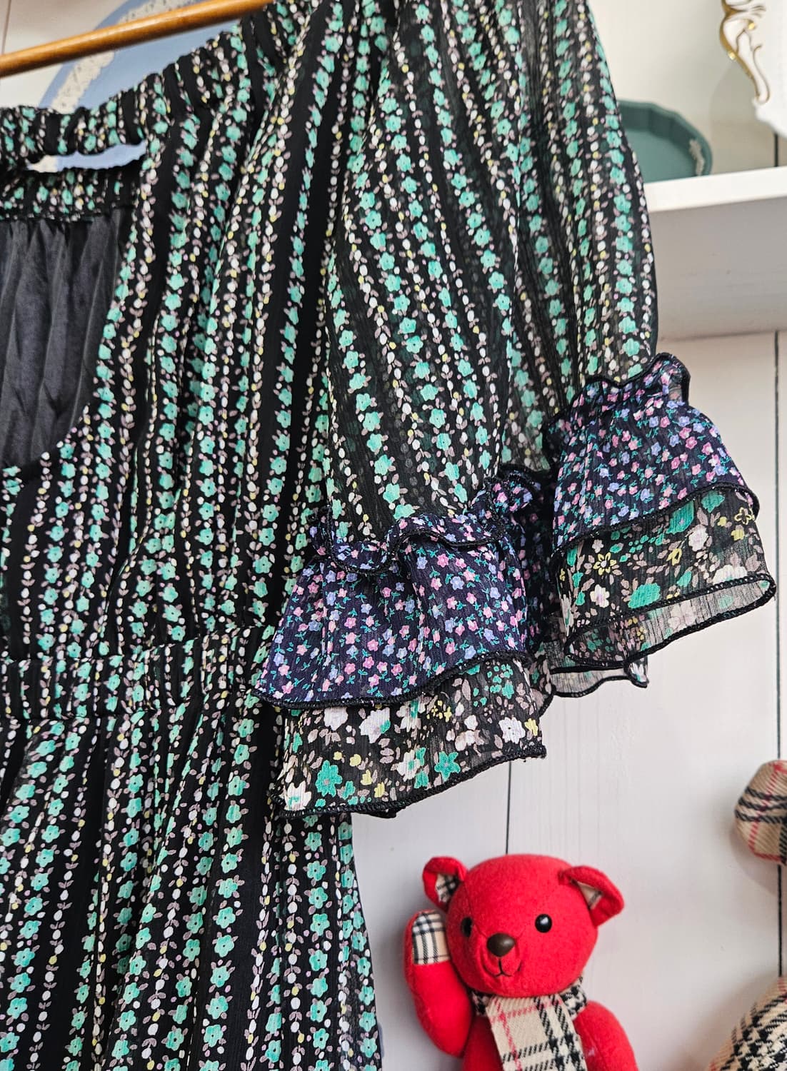 플라워 패턴 캉캉 원피스 상품이미지7