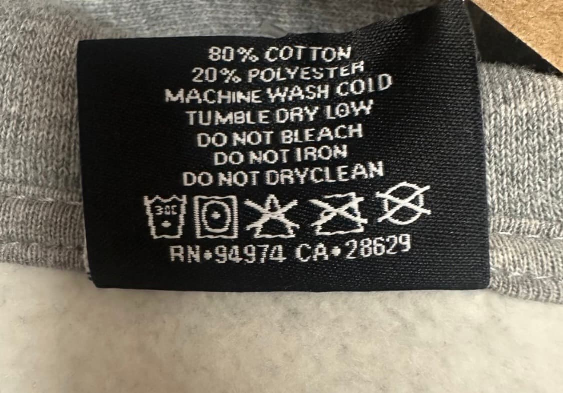 스투시 이집트 후드 후디 그레이 핑크 상품이미지8