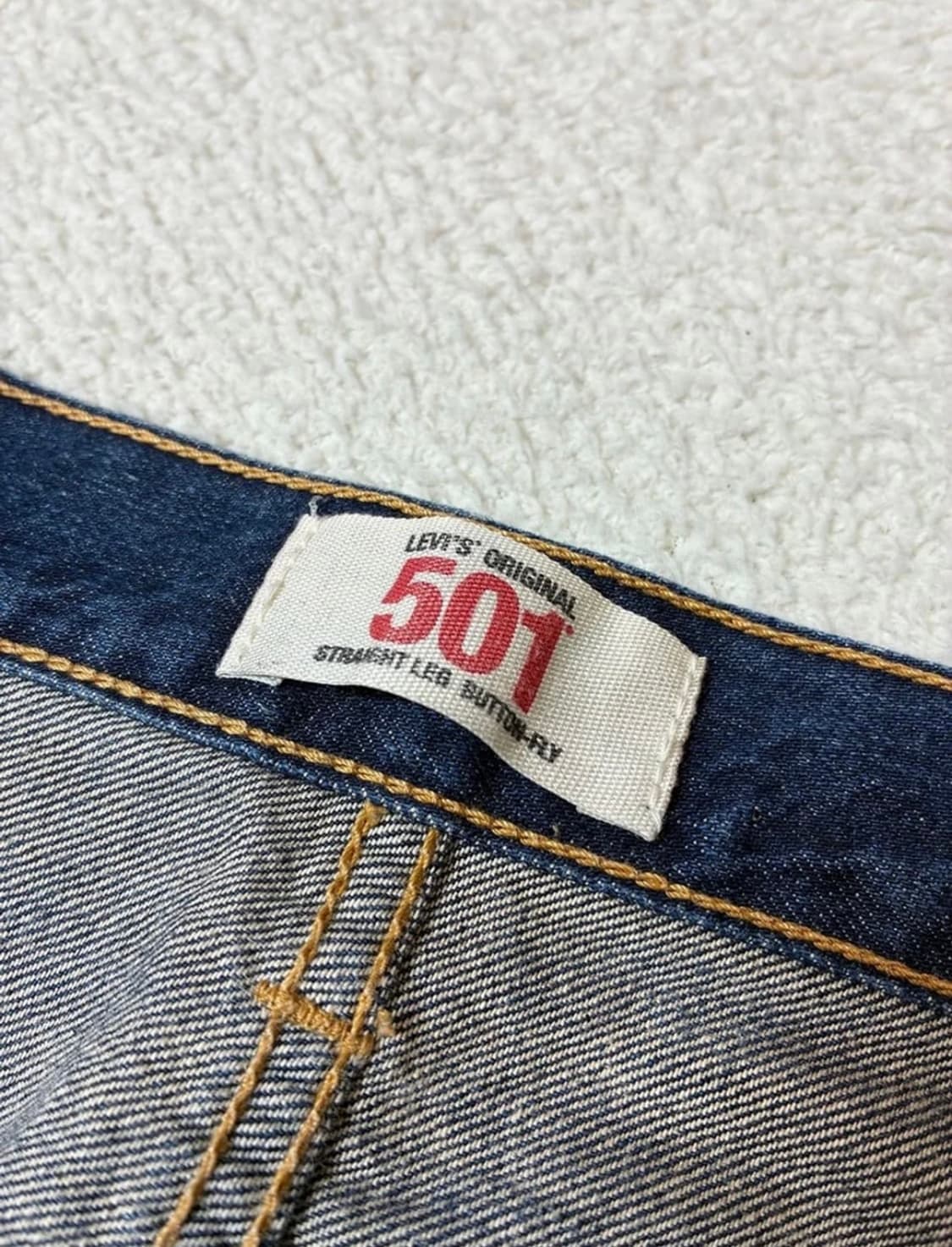 리바이스 00s 501페이딩 스트레이트 데님 팬츠 상품이미지8