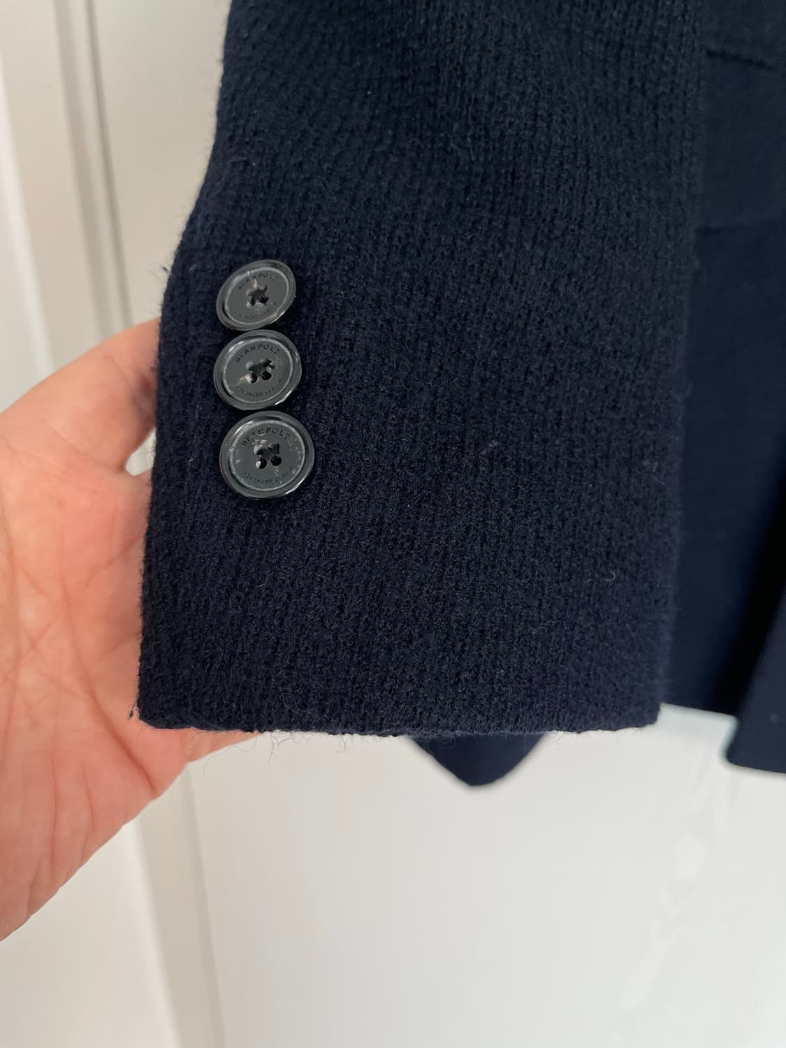 빈폴 울저지 재킷형 코트 BC6930A03R 네이비 105 상품이미지3