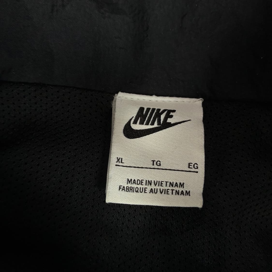 나이키 블랙 윈드러너 아노락 XL 상품이미지2