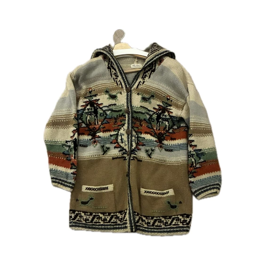 빈티지 모리걸 코위찬st 니트 가디건 상품이미지1