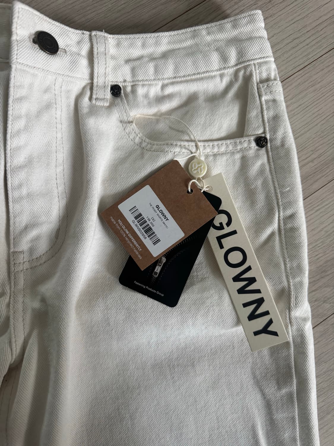 글로니 페기 쇼츠 (화이트) 상품이미지3