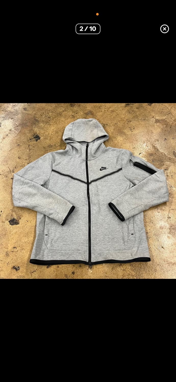 나이키 테크팩 테크플리스 L 다크 그레이 상품이미지3