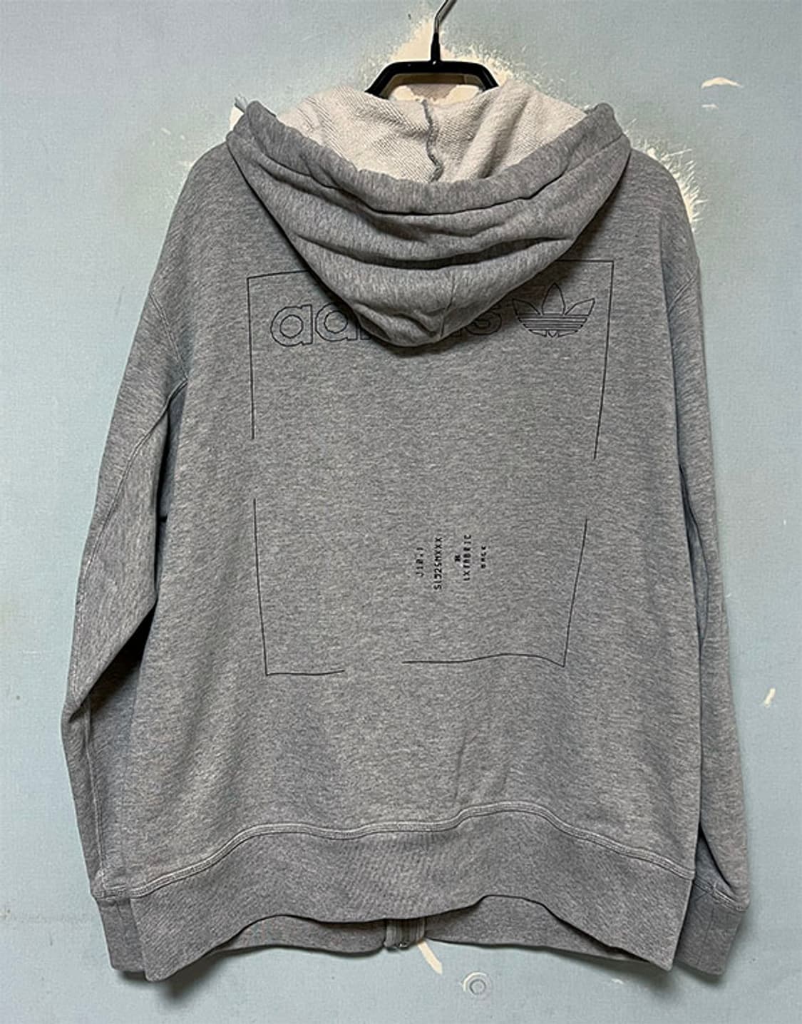 아디다스 FZ 집업 후디 남자 추동 오버핏 L 100 상품이미지2