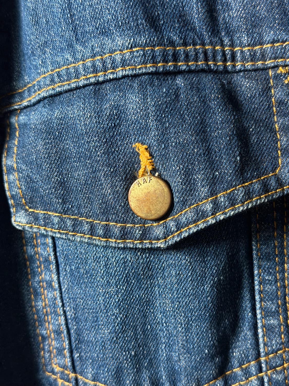 10FW 라프시몬스 하이브리드 데님자켓 상품이미지6