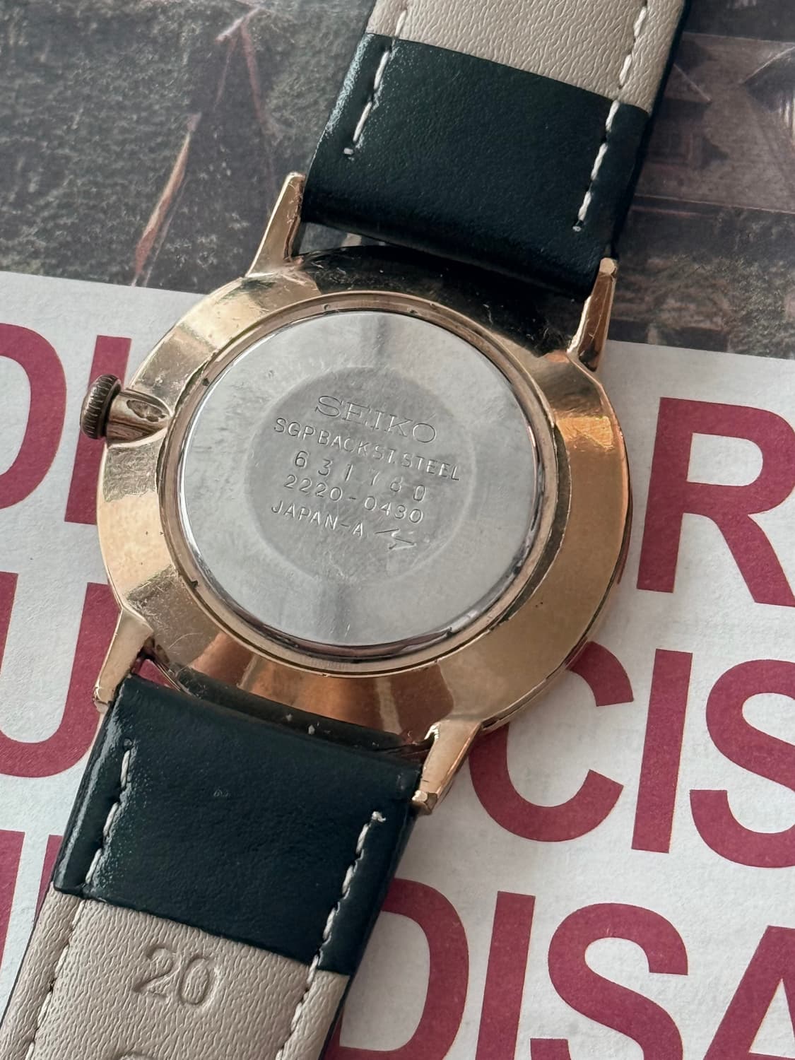 세이코 Seiko 샤리오 로만 인덱스 태엽 감기 상품이미지4