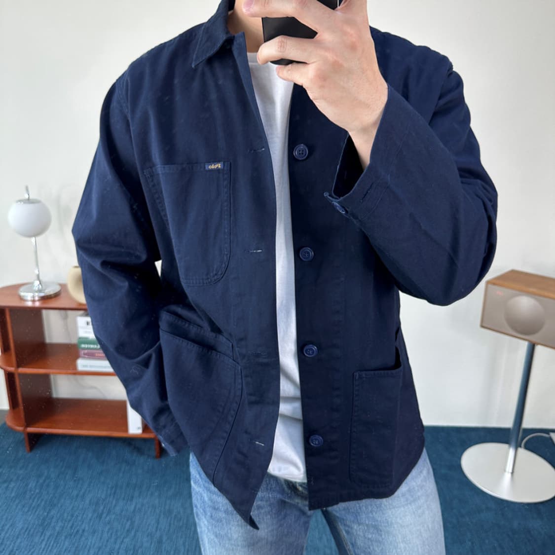 폴로랄프로렌 유틸리티 자켓 네이비(L)새제품 상품이미지2