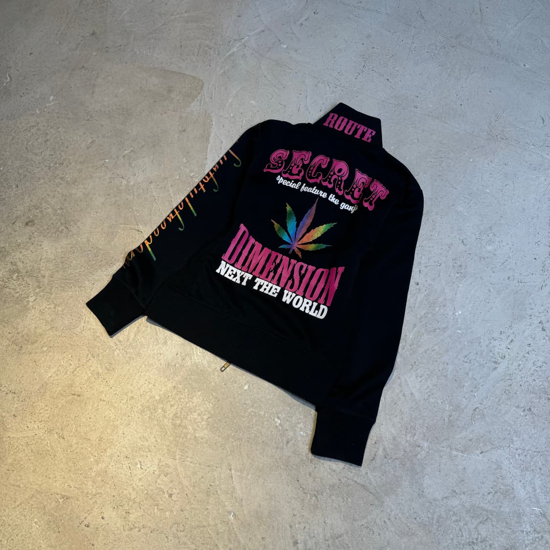 레터링 블랙져지 상품이미지5