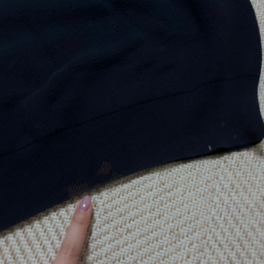 [정품] 폴로 네이비 / 블루포니 니트 조끼 [ XL ] 상품이미지10