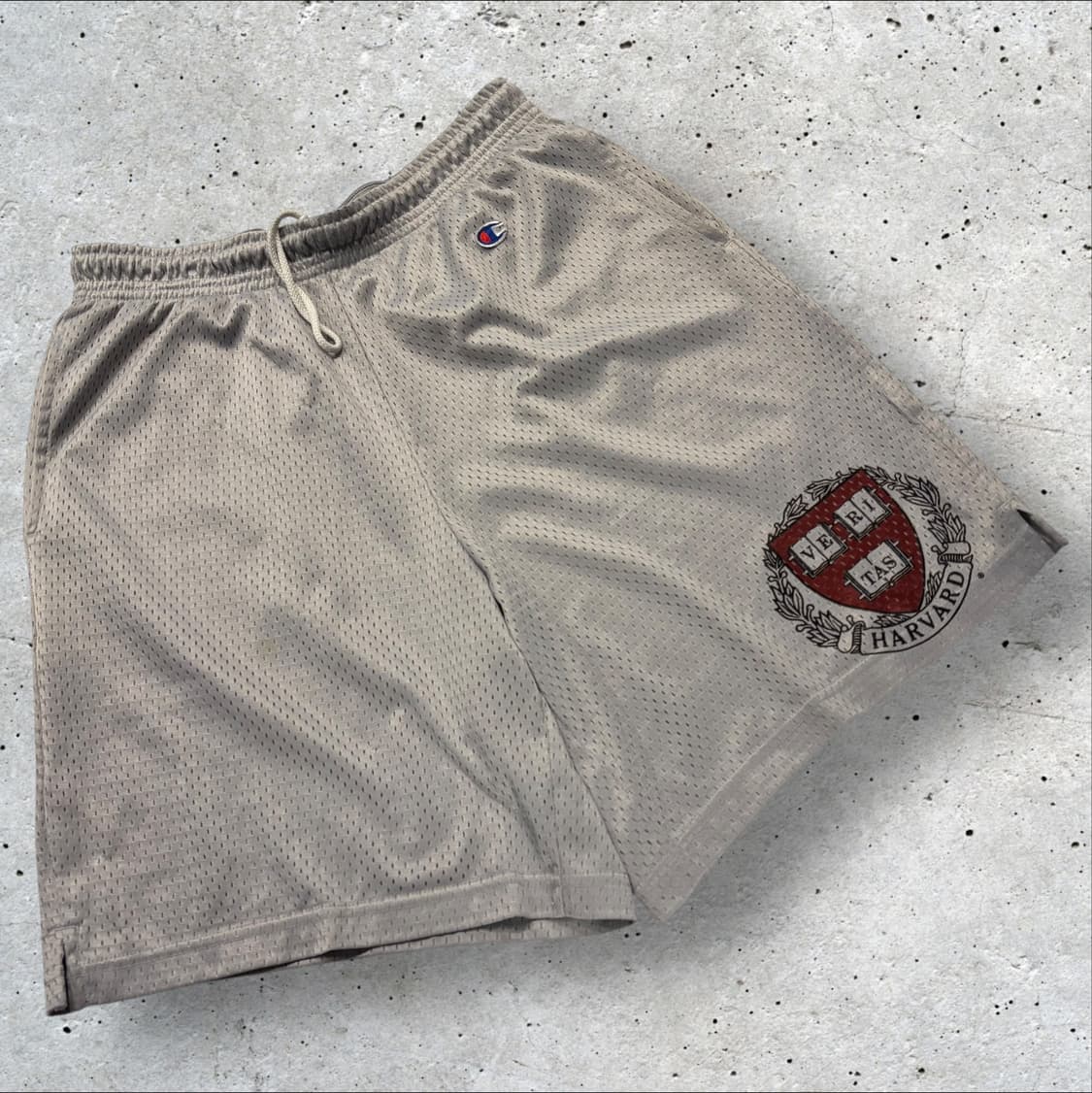 [M] 챔피온 하버드 메쉬 반바지 그레이 D21 상품이미지1