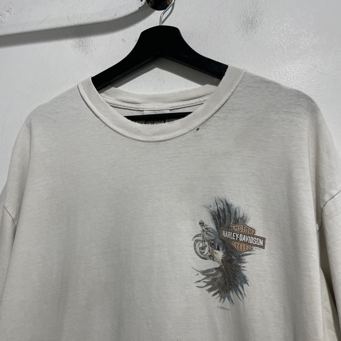 할리데이비슨 프린팅 반팔 티셔츠 상품이미지4
