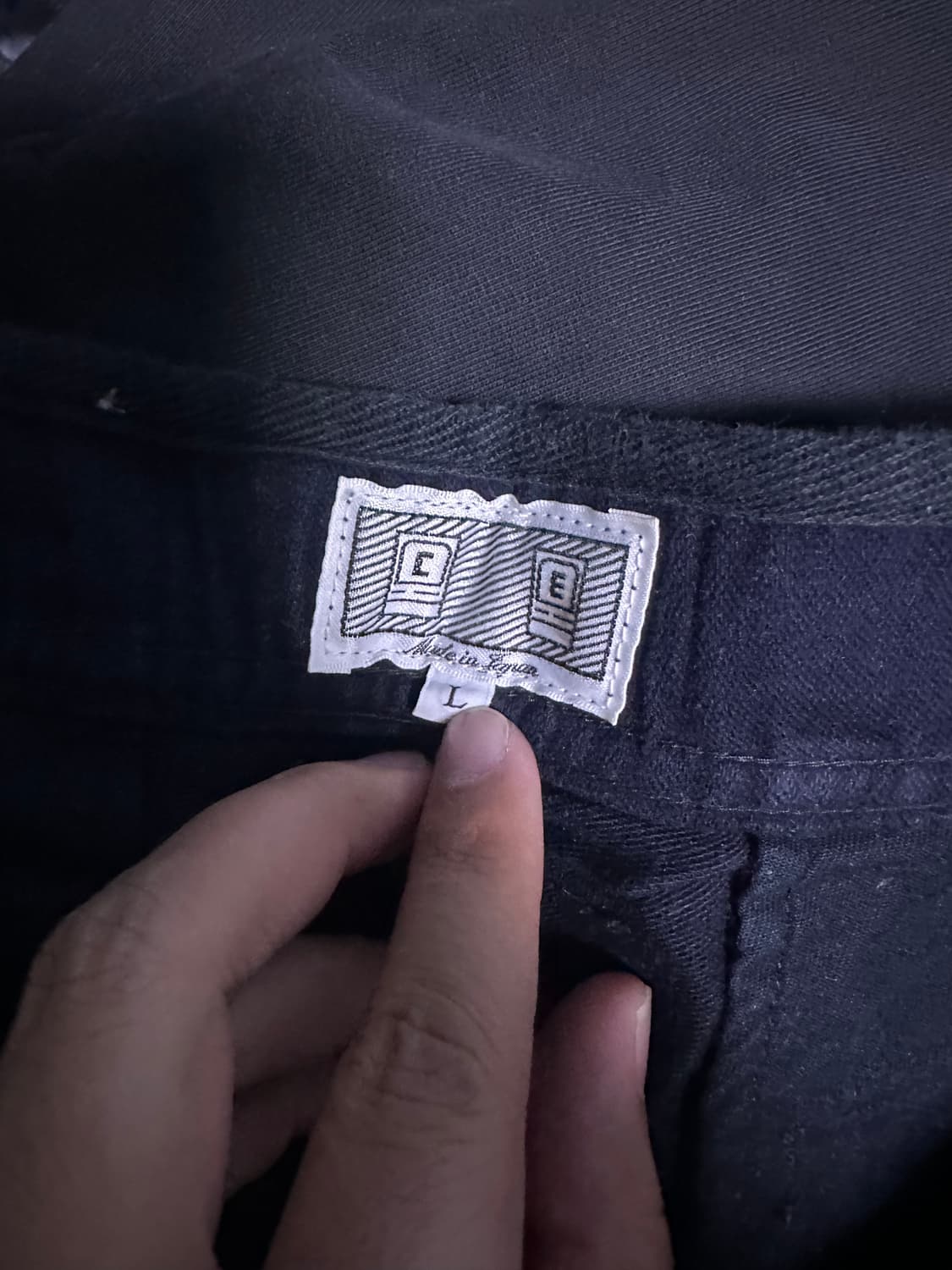 [L] 카브엠트 팬텀 몰스킨 팬츠 상품이미지5