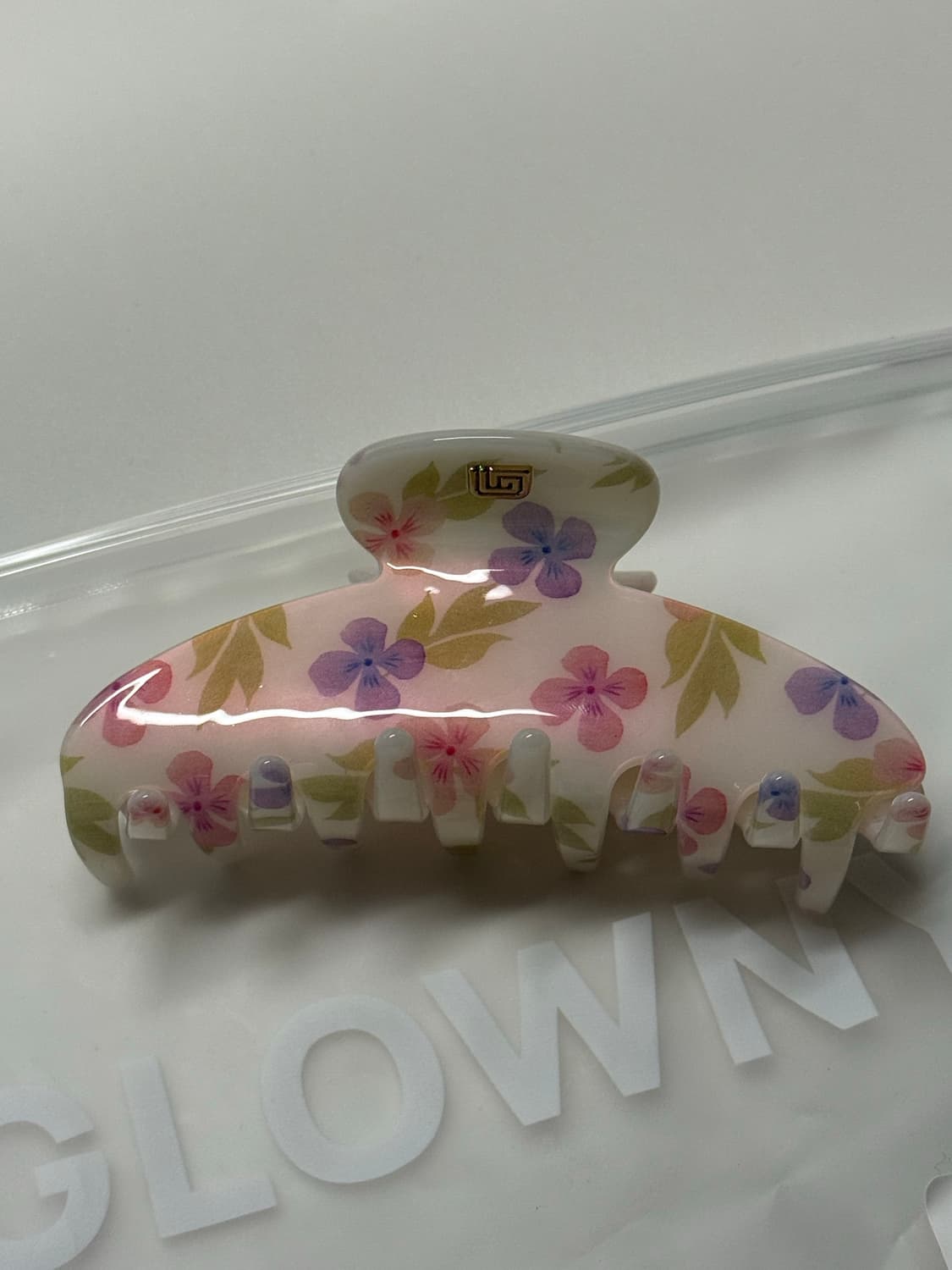 [새상품] 글로니 헤어클립 집게핀 - 라벤더 블룸 상품이미지1