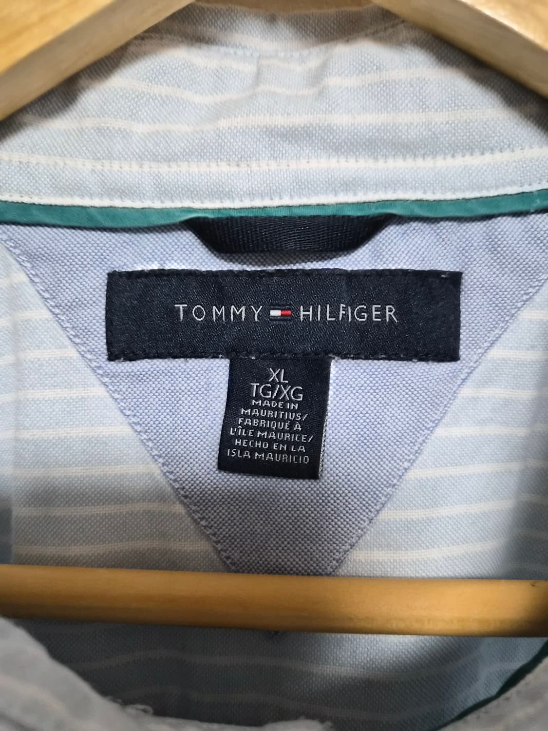 타미힐피거타미힐피거Tommy 옥스포드 스트라이프 셔츠 XL - S372 상품이미지4