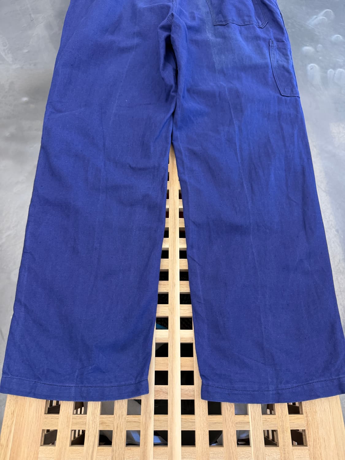 WASHED PURPLE NAVY OLD VINTAGE 프렌치워크팬츠 상품이미지9