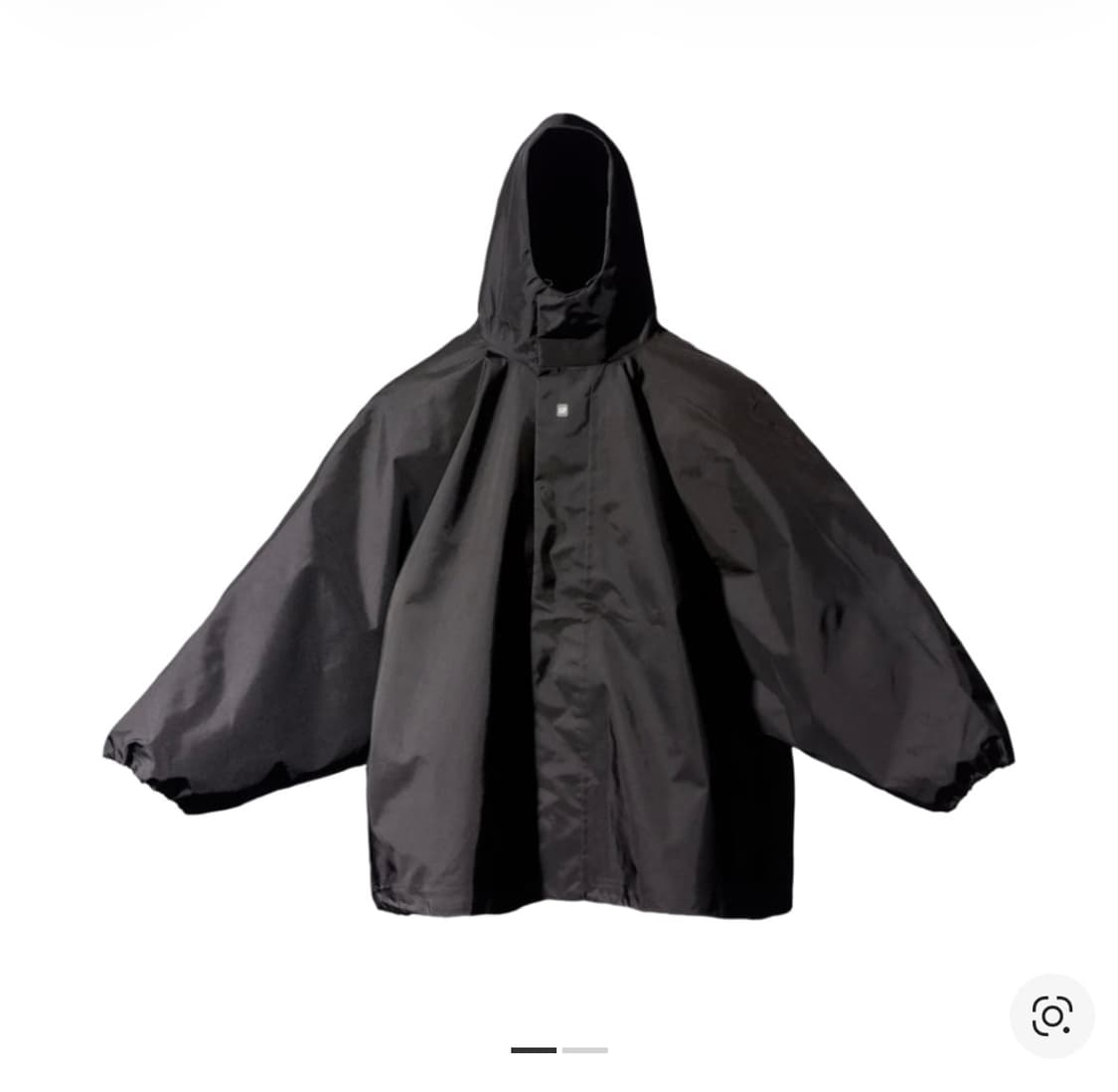 이지 갭 엔지니어드 바이 발렌시아가 티컷 파카 블랙 상품이미지1