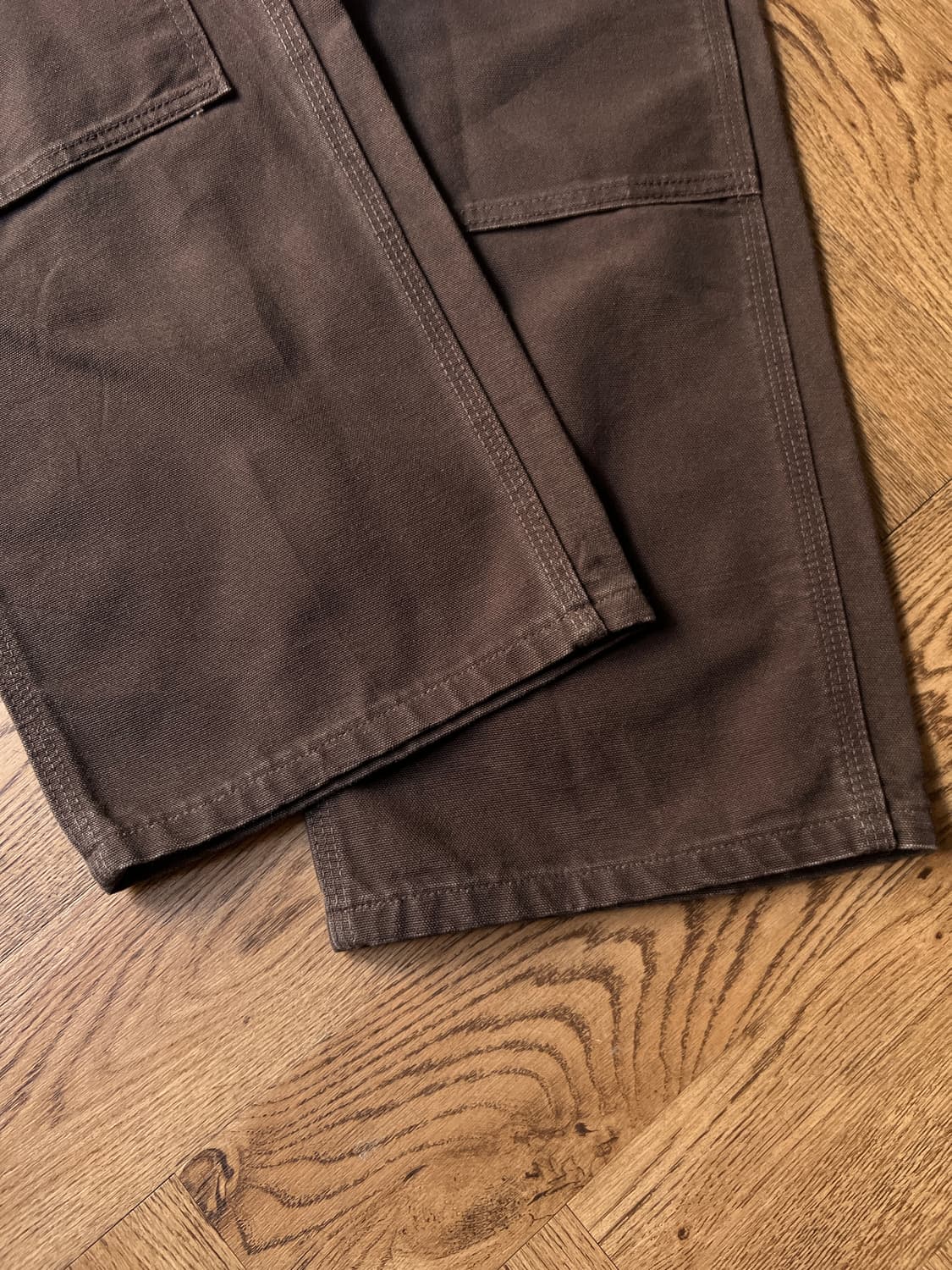 [34]칼하트 USA 다크브라운 더블니 워크팬츠 상품이미지6