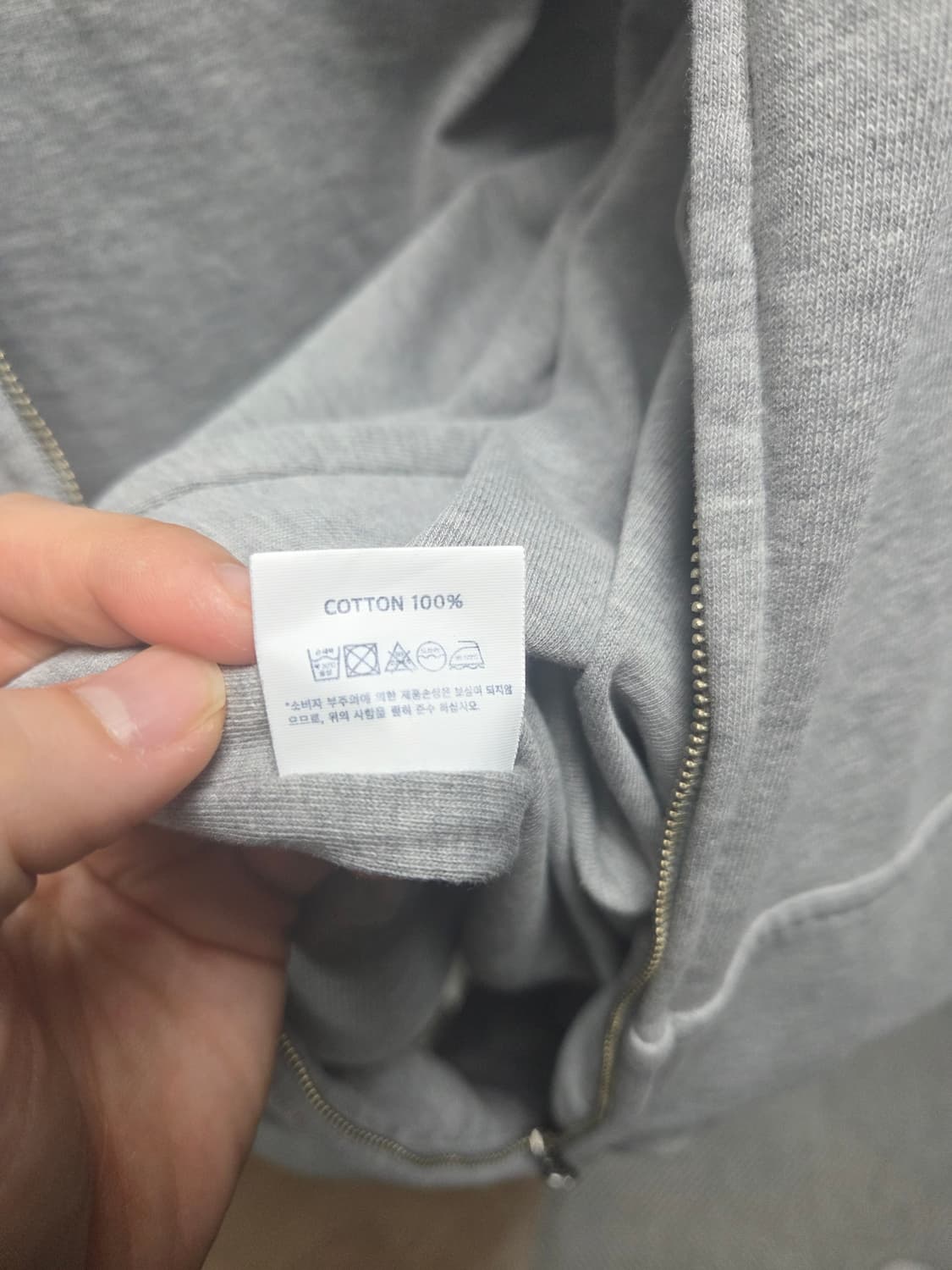 타임리스스포츠웨어 후드집업 2사이즈 상품이미지5