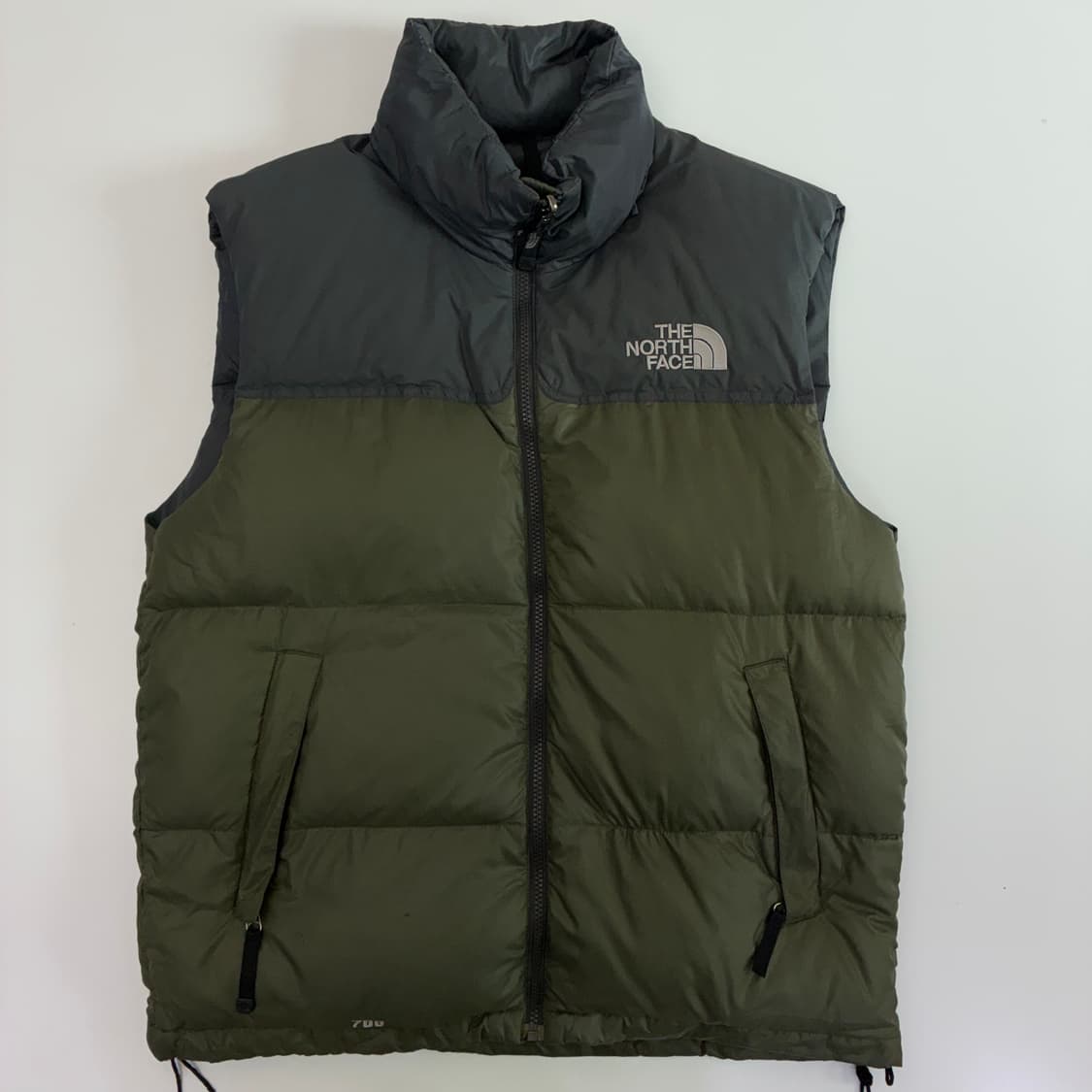 North Face 노스페이스 카키 700 눕시 패딩 베스트 상품이미지2