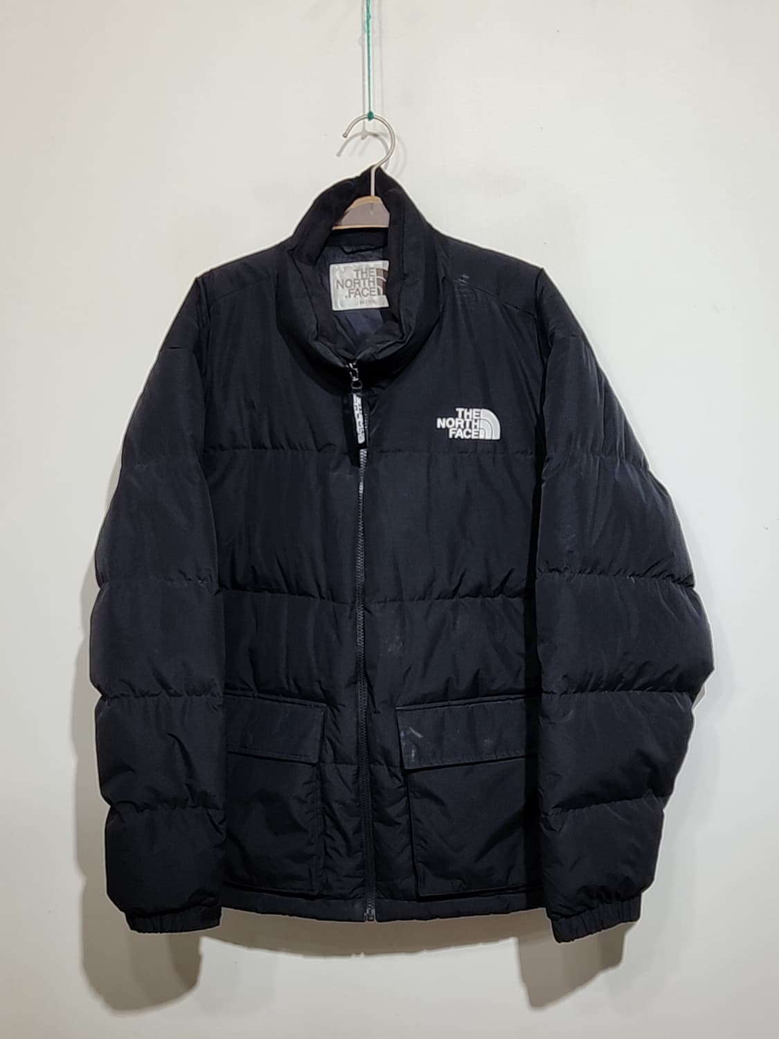 (XL) 노스페이스 패딩점퍼 블랙 다운자켓 화이트라벨  상품이미지1