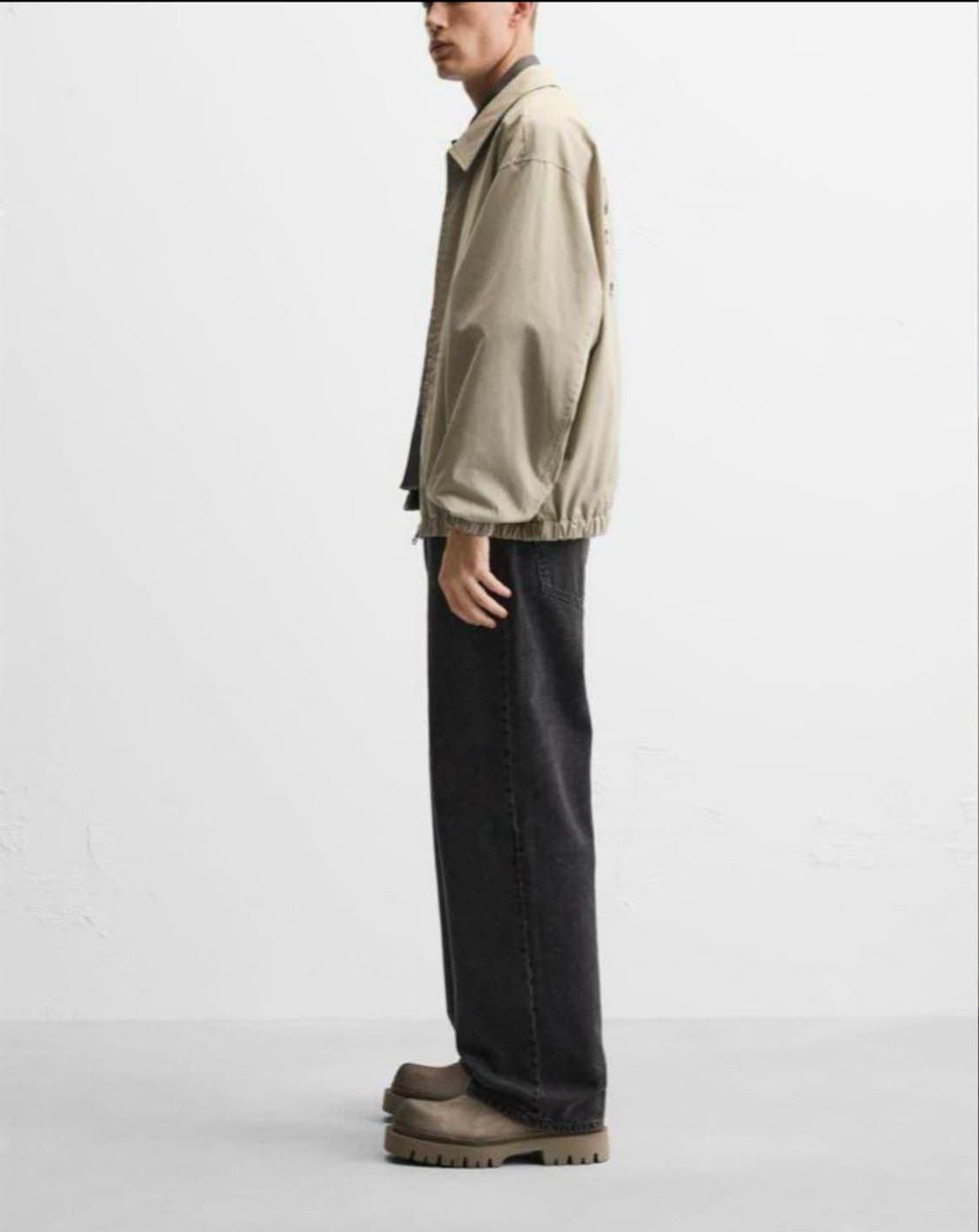 자라 코치자켓 M 상품이미지3
