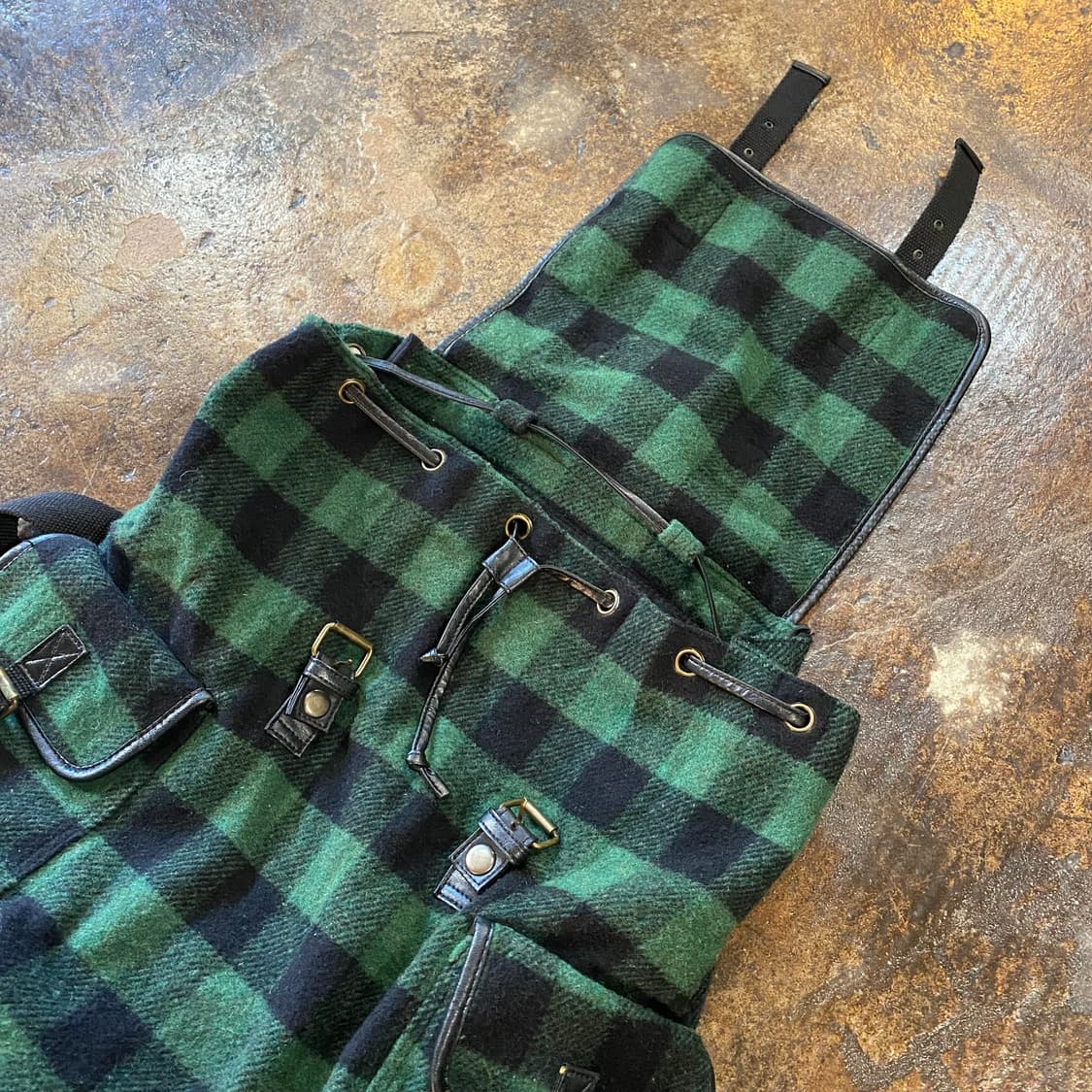 빔즈 체크 백팩 상품이미지8