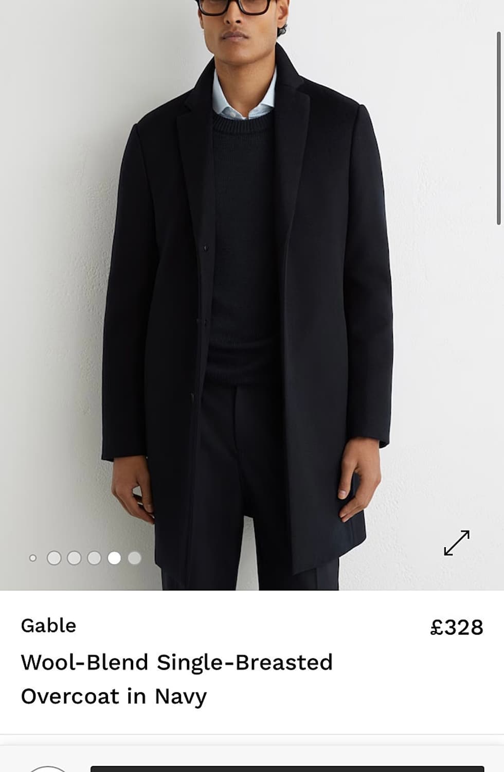 100) 리스 싱글 울코트  상품이미지9