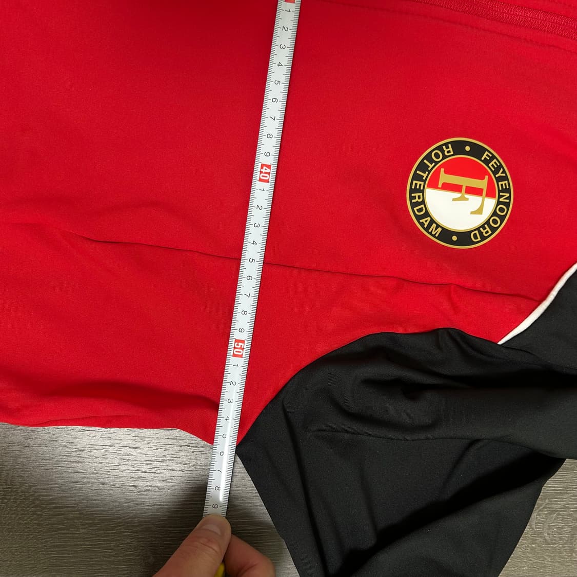 (새상품) 페예노르트 1/4 집업탑 US L사이즈 상품이미지5