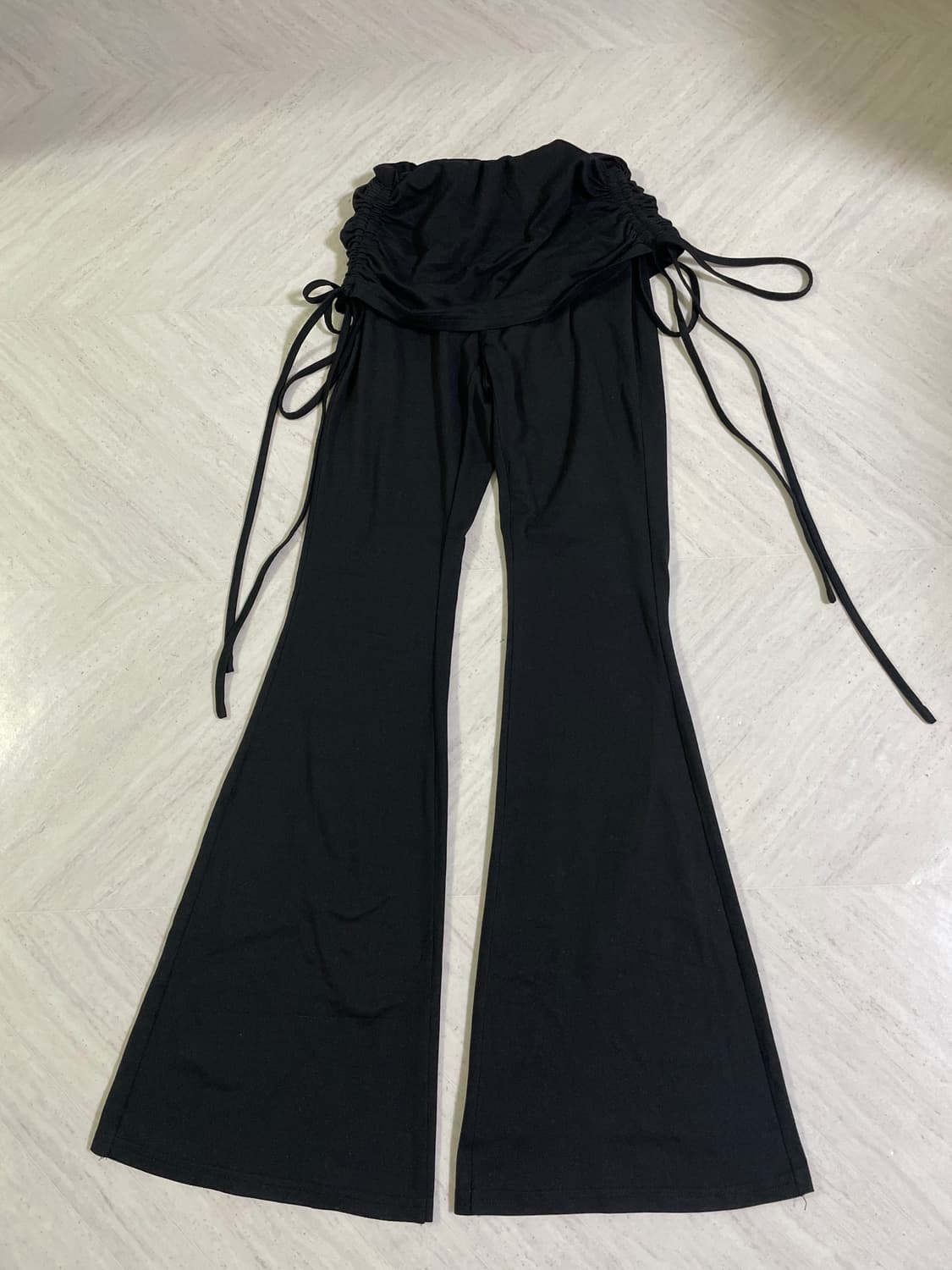 XXS) 샵사이다 플래어 팬츠 상품이미지8