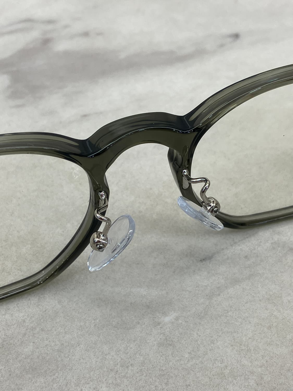 B62 HL 유광 카키 웰링턴 뿔테 안경7670 상품이미지4