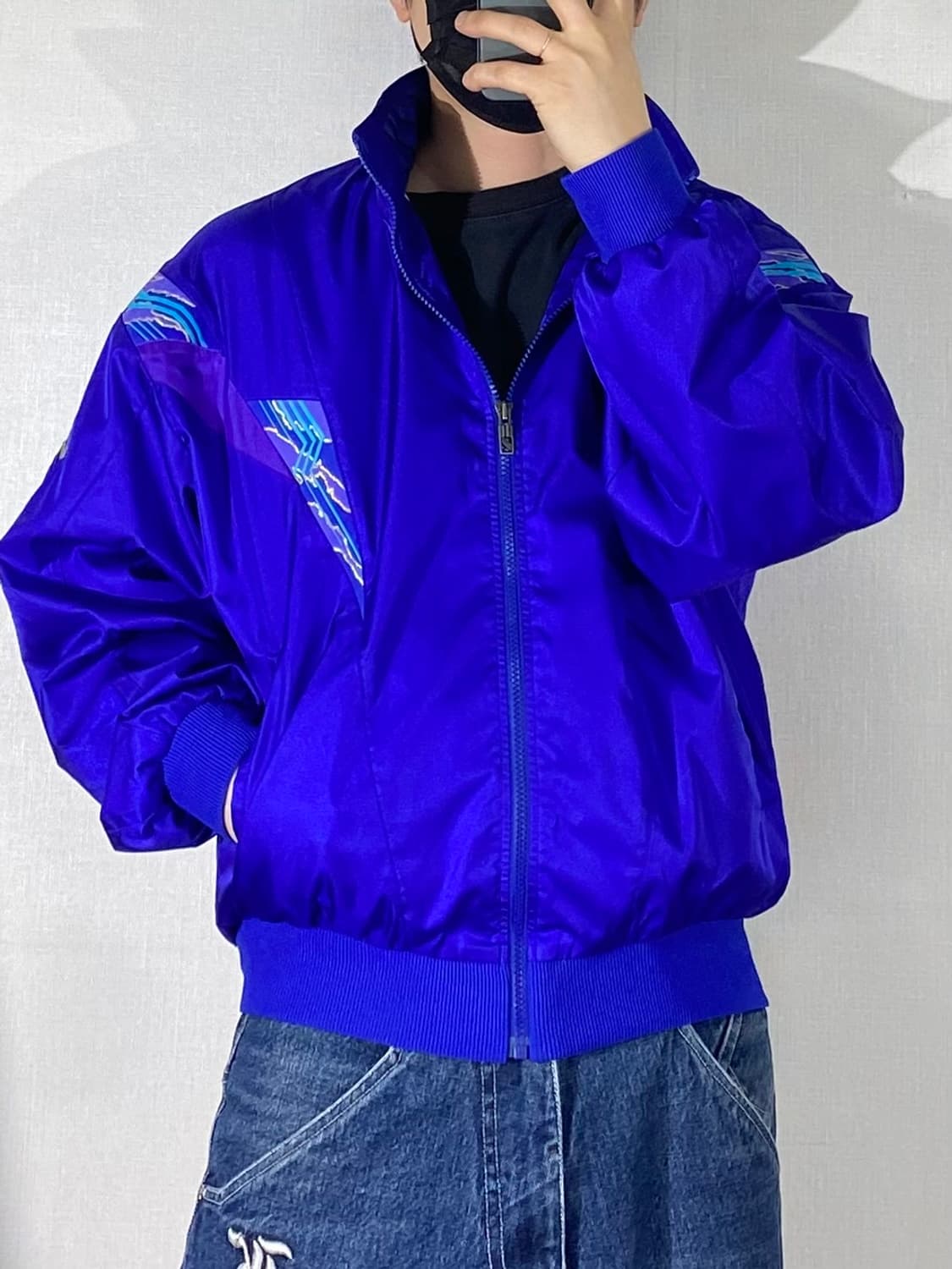 [L] 90s Asics 아식스 올드스쿨 윈드 브레이커 상품이미지10