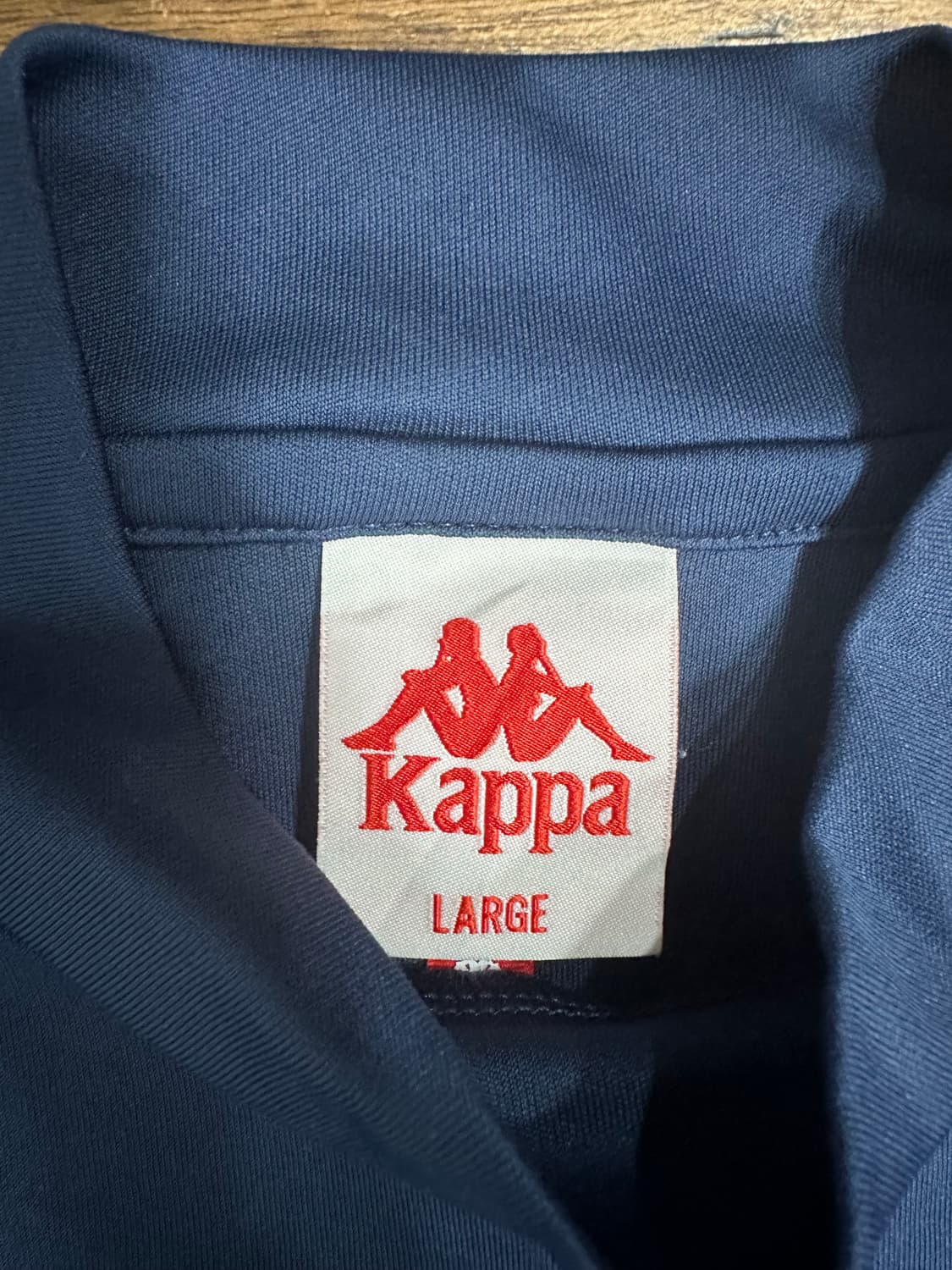 KAPPA 카파 재팬 모크넥 기능성 반팔 L 뒷면로고 상품이미지5